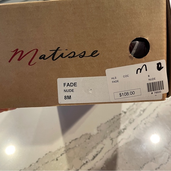 Matisse FADE nude heeled sandals. Size 8. New in box. - Picture 9 of 10